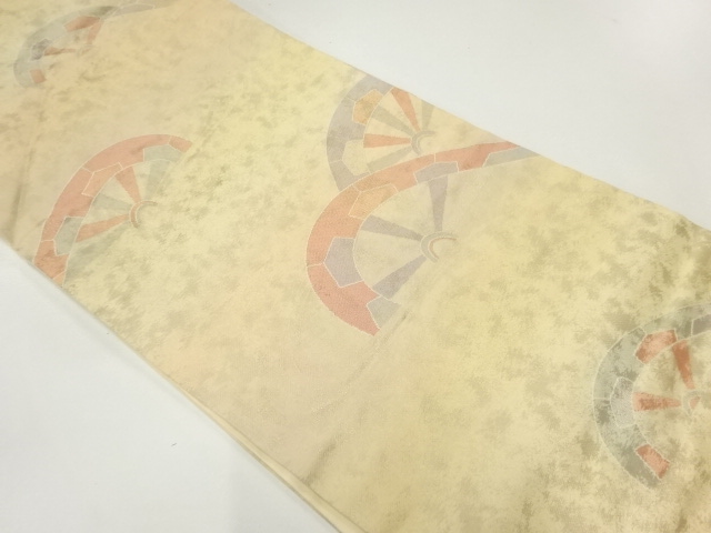 JAPANESE NAGOYA OBI / WOVEN GENJIGURUMA